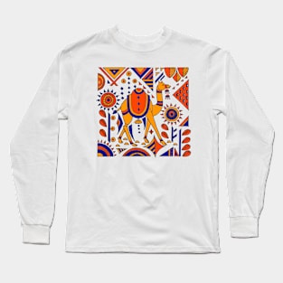 camel motif Long Sleeve T-Shirt